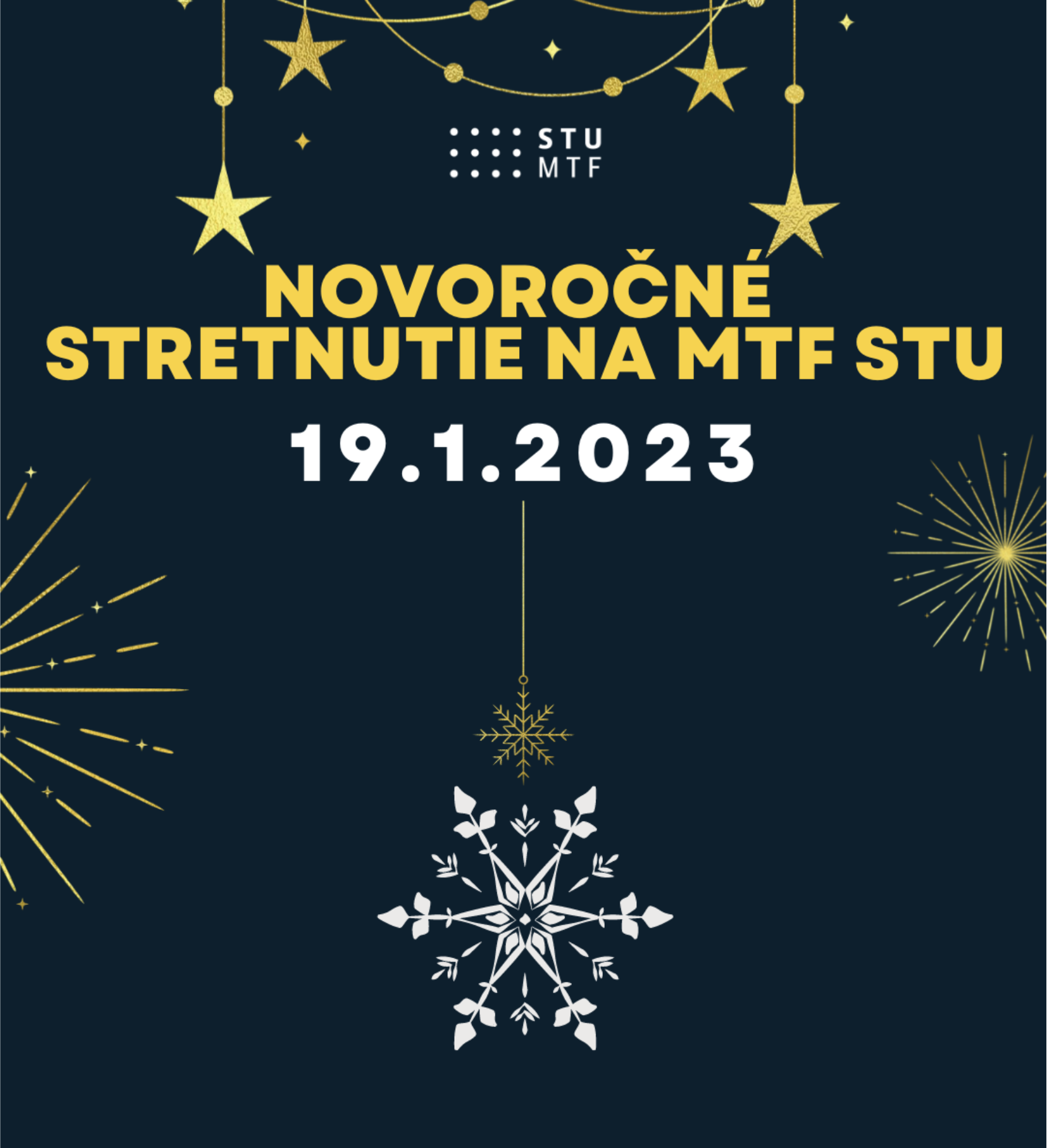 Novoročné stretnutie na MTF STU