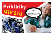 Prihlášky na štúdium na MTF STU