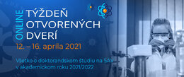Slovenská akadémia vied otvára dvere záujemcom o doktorandské štúdium