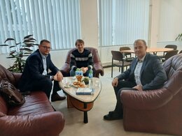 Stretnutie s predstaviteľom Schuler Slovakia Services