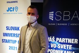 Študent MTF STU získal ocenenia v startup súťaži