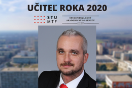 Učiteľ roka 2020 na MTF STU 