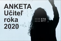 Anketa Učiteľ roka 2020 na MTF STU so sídlom v Trnave