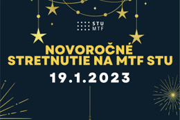 Pozvánka - Novoročné stretnutie na MTF STU