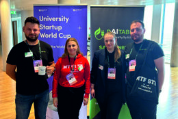 Doktorandi MTF STU sa zúčastnili University Startup World Cup 2023 v Kodani