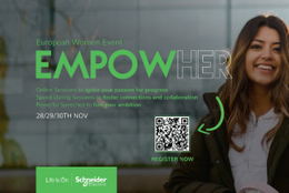 Schneider Electric's virtual event for woman