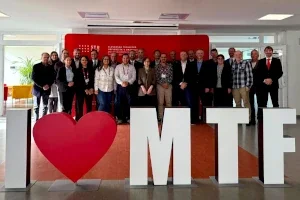 Francúzska delegácia z Institut Mines-Télécom na pôde MTF STU