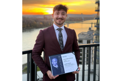 Úspech študenta v súťaži Slovenských elektrární – Cena Aurela Stodolu