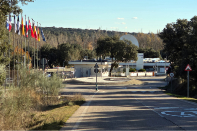 Návšteva University Carlos III a ESA centra v Madride
