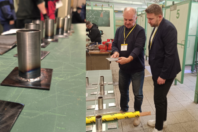 Súťaž Mladý zvárač Tlmače preverila zručnosti študentov