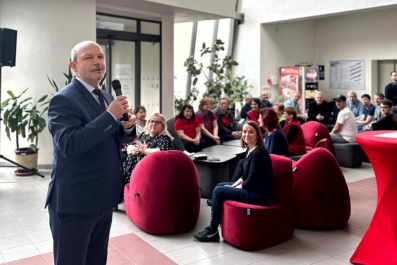 Raňajky s dekanom pri príležitosti Dňa učiteľov