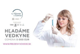 Women in Science – vyhlásenie súťaže