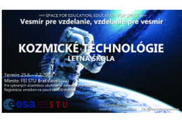 Kozmické technológie - letná škola na FEI STU