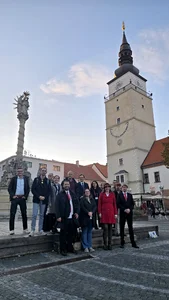 Francúzska delegácia z institut mines-télécom na pôde mtf stu - 17882-05