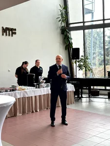 Raňajky s dekanom pri príležitosti dňa učiteľov - Ranajky-MTF-2026-02